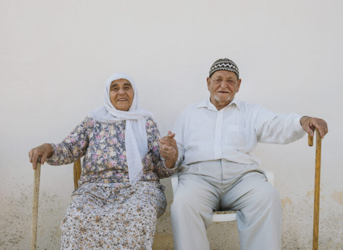 Elderly Turkish couple