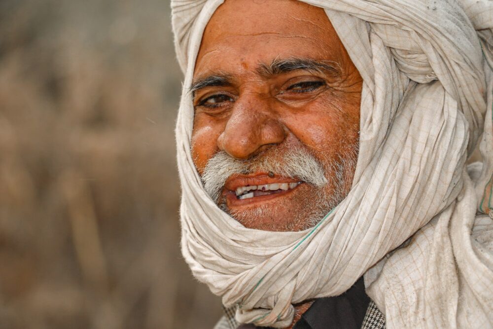 Elderly Muslim Man