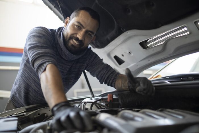 Smiling Mechanic