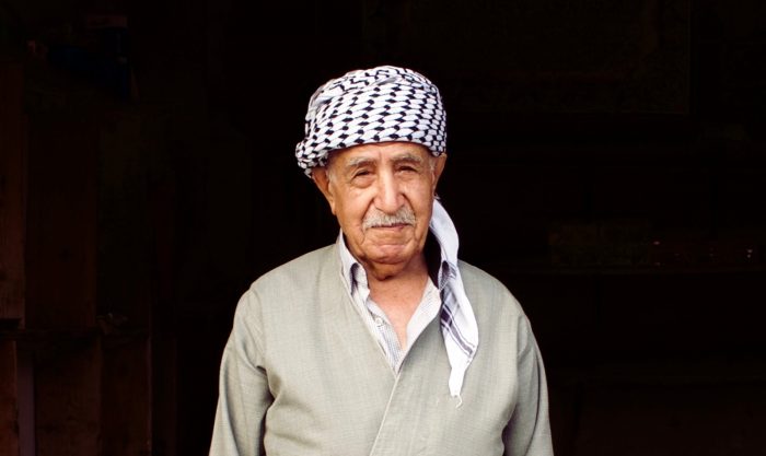 elderly Kurdish man