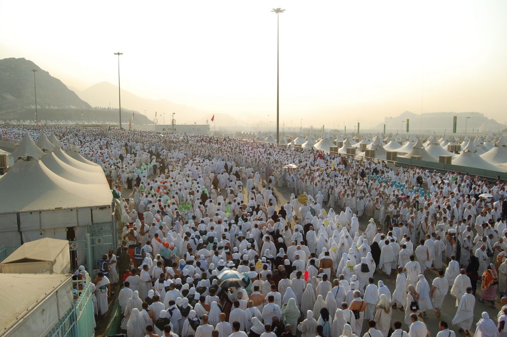 Pilgrims on the hajj
