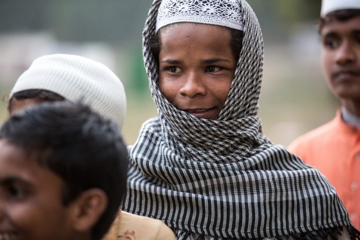 young teen in South Asia