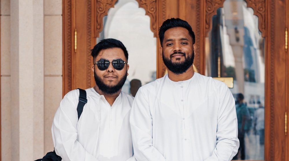 two young Muslim men