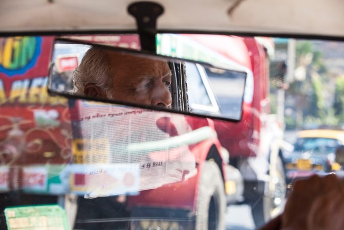 verbal jiujitsu in a taxi